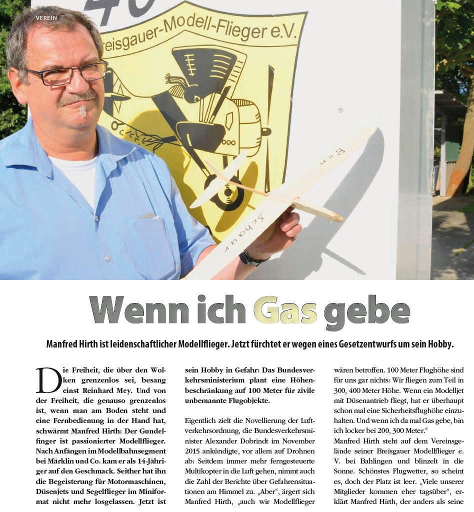 Manfred Gundelfinger Statdtteilmagazin 1. Teil